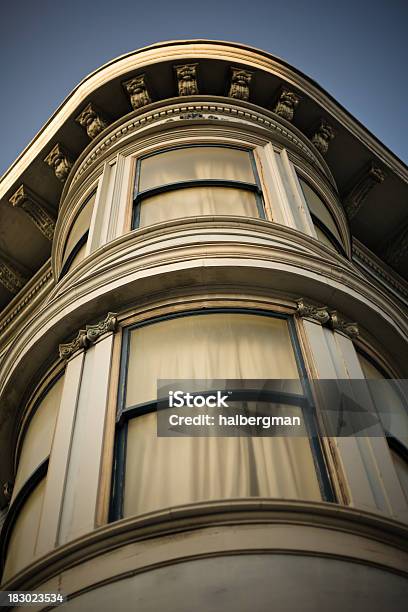 Corner Apartmenthaus In San Francisco Stockfoto und mehr Bilder von Alt - Alt, Architektonisches Detail, Außenaufnahme von Gebäuden