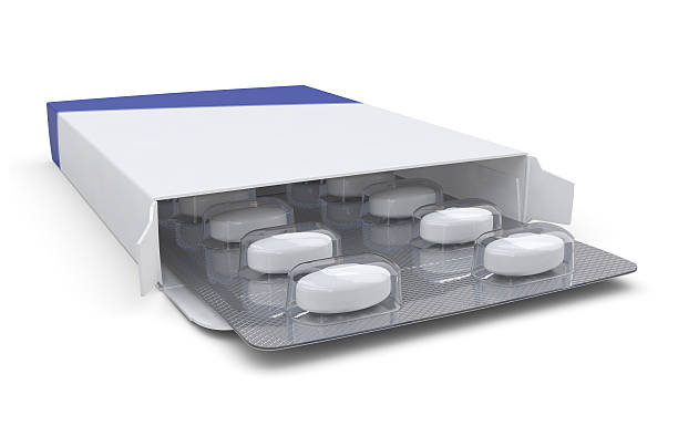 medizin tabletten box - pill box stock-fotos und bilder