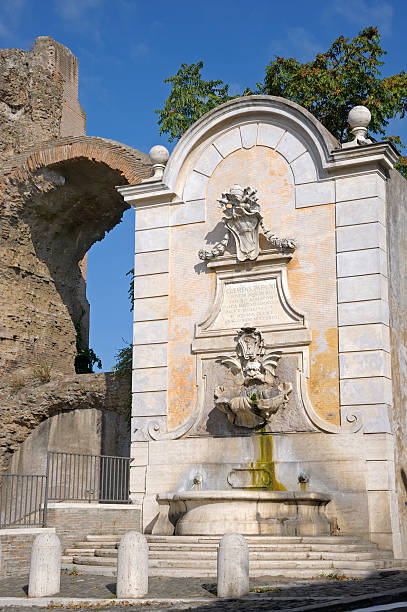 istock Fountain of Sisto V and Aqueduct 183023793