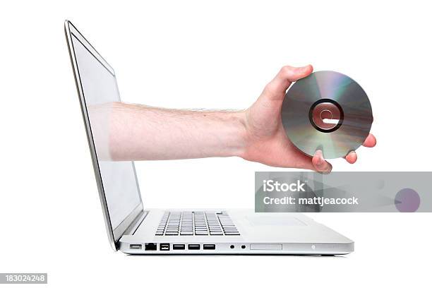 Online Odtwarzacz Dvd - zdjęcia stockowe i więcej obrazów Białe tło - Białe tło, CD-ROM, Część