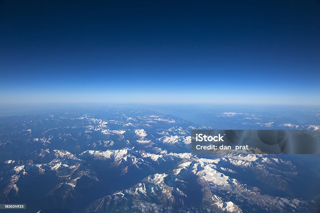 Montanhas Alta Altitude - Royalty-free Estratosfera Foto de stock