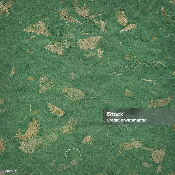 Handmade Recycled Leaf Paper Background Stock Photo - Download Image Now - Abstract, Art, Art And Craft