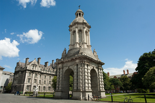 The bell tower inTrinity College Dublin