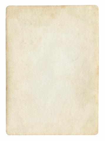 Old blank paper 
