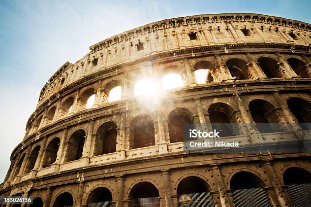 The Colosseum In Rome Stock Photo - Download Image Now - Amphitheater, Ancient, Arch - Architectural Feature