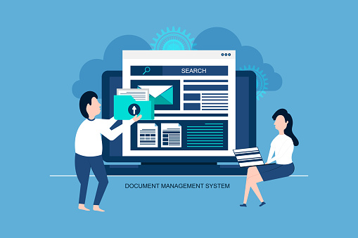 Digital Document Management System Examples Cloud Based Document Management System Dms Receive Track And Store ...