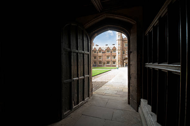 istock Arch Door at Saint John's College, Cambridge 183026283