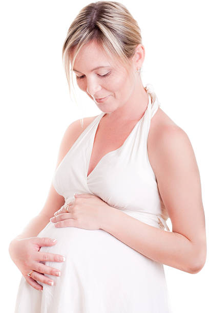 istock Smiling pregnant young woman 183026364