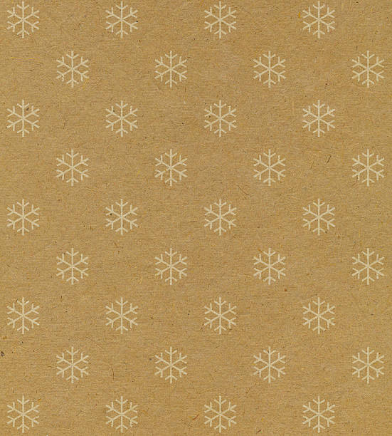 recycled paper with snowflake pattern Please view more Christmas green backgrounds here: christmas paper stock pictures, royalty-free photos & images