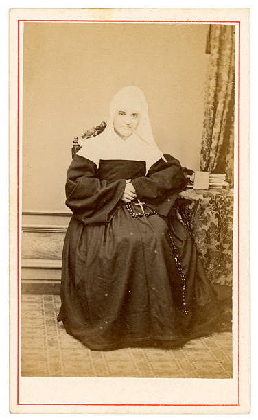 istock Victorian Roman Catholic Nun 183028093