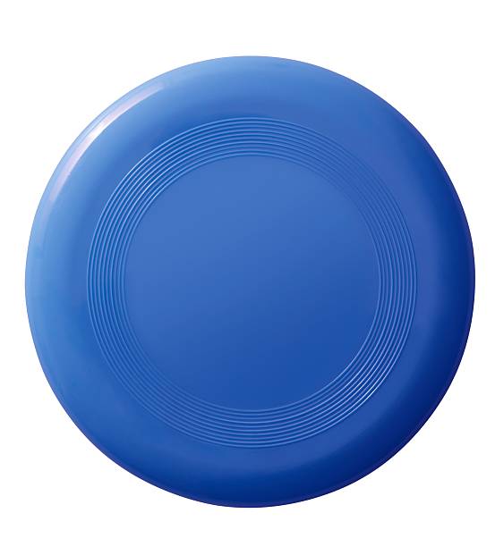 Frisbee (isolated with clipping path over white background) Frisbee (isolated with clipping path over white background) plastic disc stock pictures, royalty-free photos & images