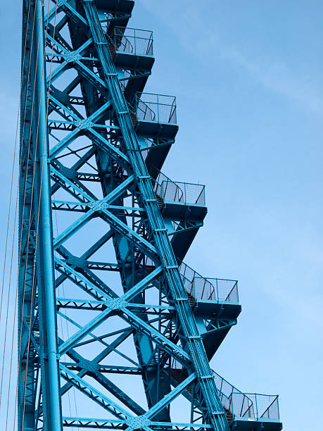 istock Staircase on the Transporter Bridge, Teesside 183028728
