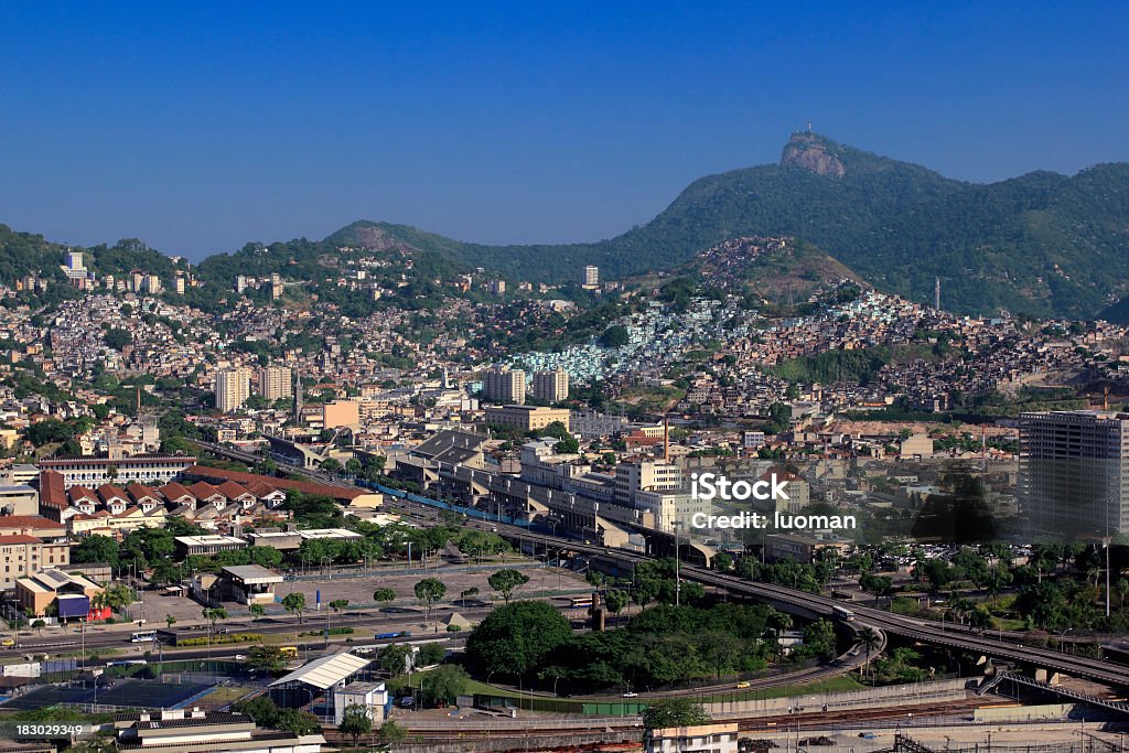 Рио-де-Жанейро центре города, и на станцию Estacio district - Стоковые фото Самбадром роялти-фри
