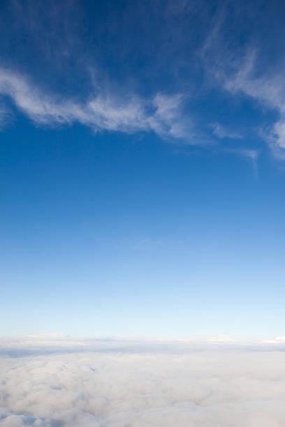 istock Aerial view of a cloudscape with nice blue sky 183029654