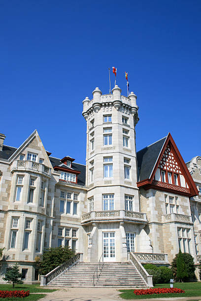 la palácio magdalena - santander imagens e fotografias de stock