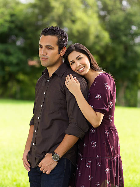 istock Young woman embracing her boyfriend 183029836