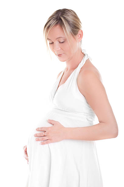 istock Smiling pregnant young woman 183030020