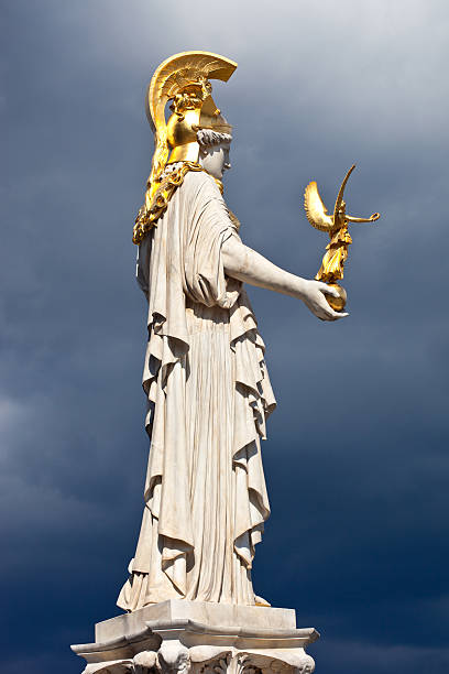 istock Pallas Athene Statue In Vienna, Austria 183030178