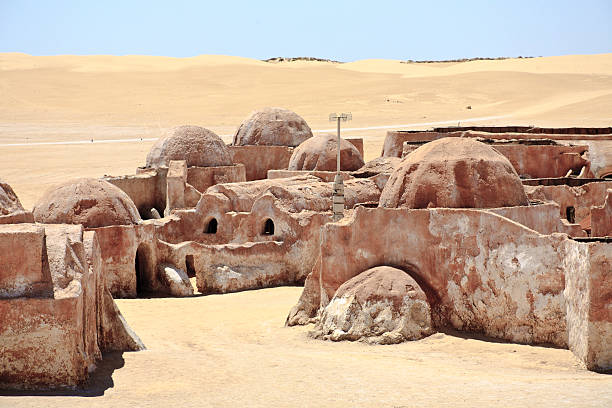 istock Tunisia: Imaginative Reconstruction of Traditional Desert Village 183030609