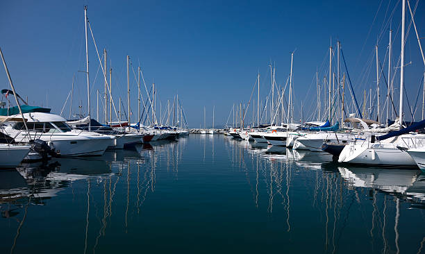 istock Yachts and Boats at Harbor 183030745