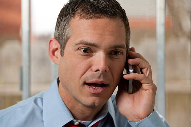 istock Young professional on an amazing telephone call 183030815