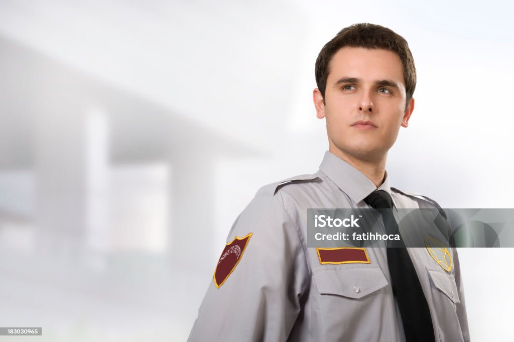 Guardia di sicurezza - Foto stock royalty-free di Adulto