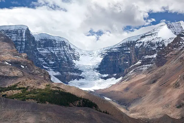 "Snowdome Glacier in Jasper National Park, Canadian Rockies, Alberta.See all my Banff  &amp; Jasper National Parks &amp; Canadian Rockies:"