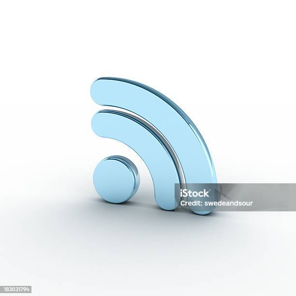 Rss Feeds Symbol Stock Photo - Download Image Now - Syndication, Circle, Communication