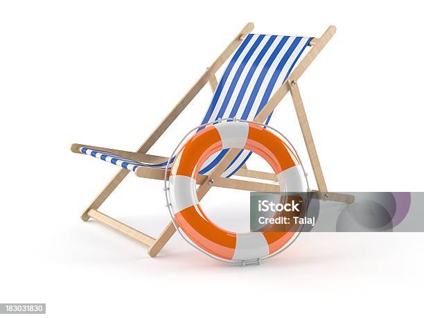 Deckchair Stock Photo - Download Image Now - Assistance, Buoy, Circle