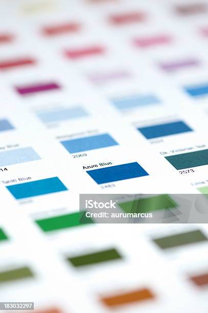 Colours Stock Photo - Download Image Now - Blue, CMYK, Chart