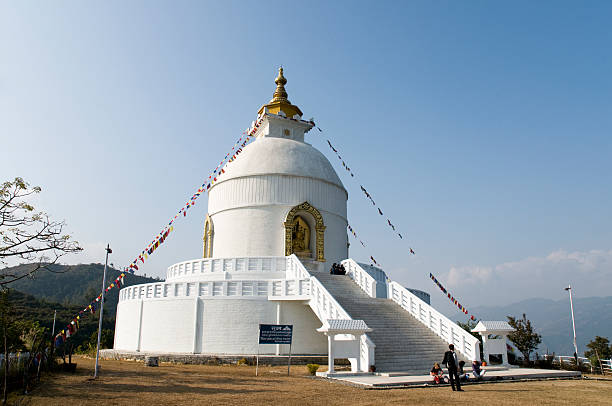 istock World Peace Pagoda, Pokhara 183032648