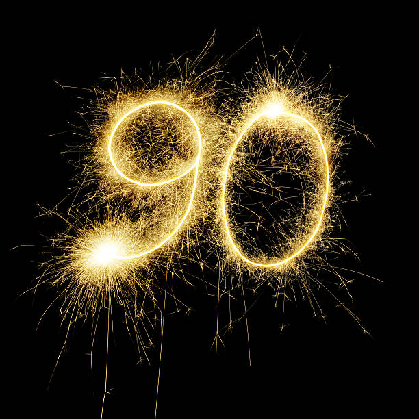 istock Sparkling Celebration Number Ninty 183032890