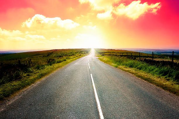 istock Winding Country Road Yorkshire England 183032969
