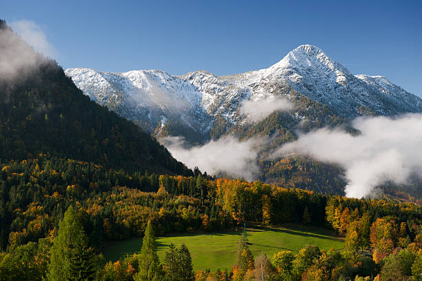 istock Autumn Mountain Panorama - Austrian Alps (XXL) 183034079