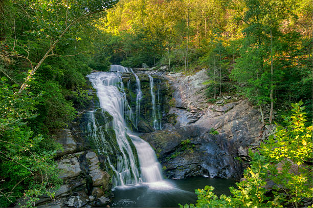 istock Bald River Falls in Tennessee, USA. 183034917