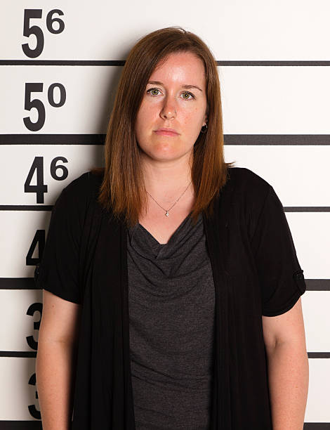 istock Mugshot of a Woman 183034965