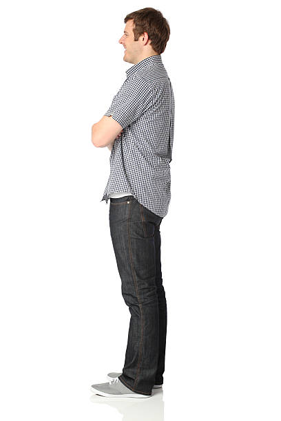 istock Man standing with arms crossed 183035159