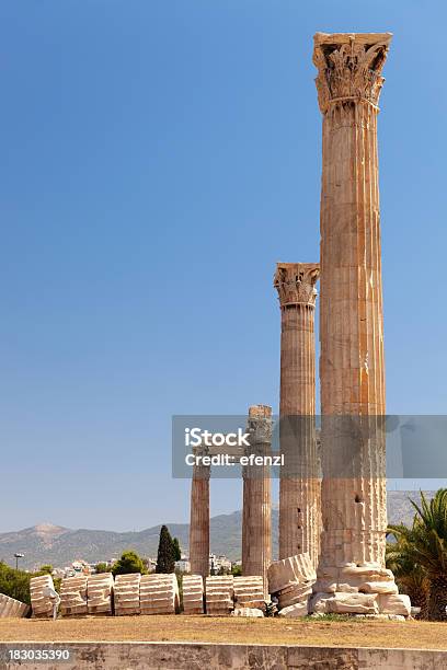 Tempio Di Zeus - Fotografie stock e altre immagini di Ambientazione esterna - Ambientazione esterna, Antica civiltà, Antico - Condizione