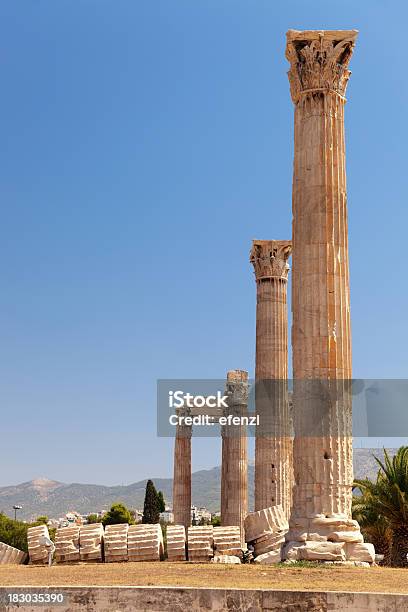 ゼウス神殿 - アテネのストックフォトや画像を多数ご用意 - アテネ, オリンピアゼウス神殿, カラー画像