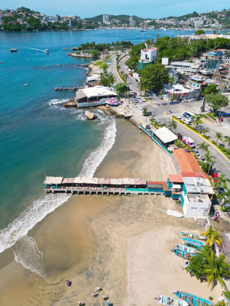istock Coastal Bliss: Vertical Snapshot of the Hammocks Beachscape from High Above 1830355354