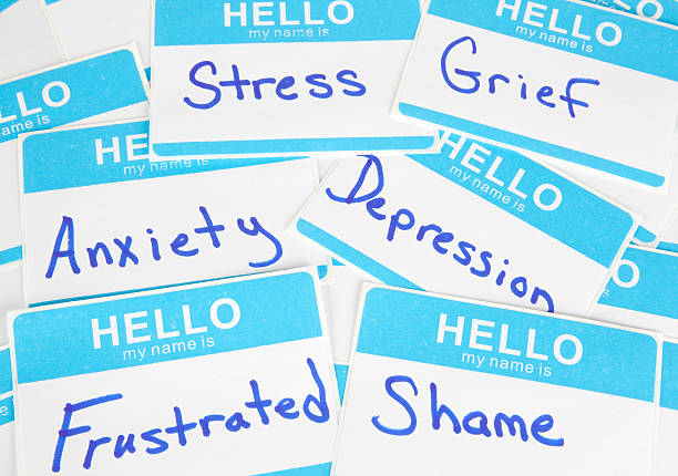 Mental Health Words stock photo