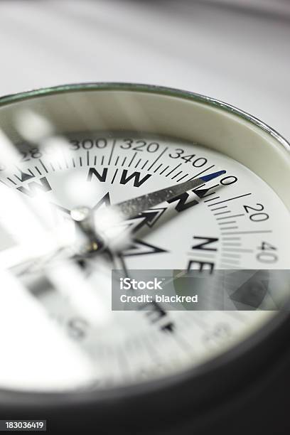 Compass Stock Photo - Download Image Now - Accuracy, Arrow Symbol, Close-up