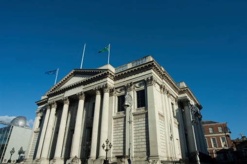 Belfast, UK. 12 August 2022. Ulster Bank in Belfast city centre