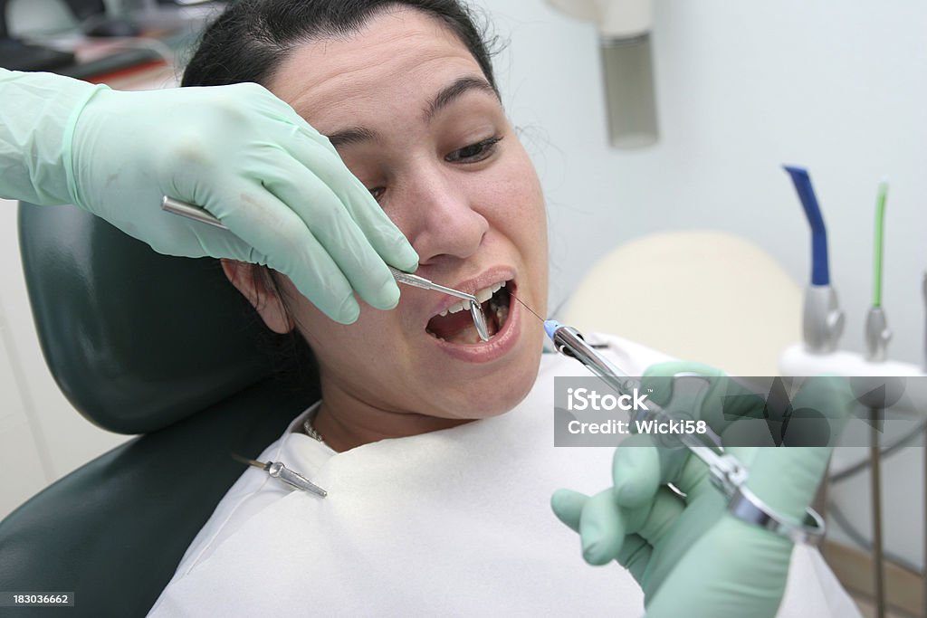 Dental Narkosemittel - Lizenzfrei Attraktive Frau Stock-Foto