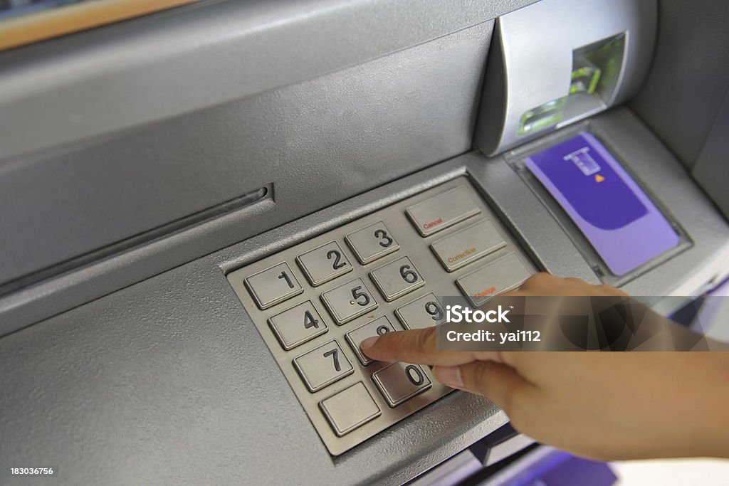 Geldautomat - Lizenzfrei Bankgeschäft Stock-Foto