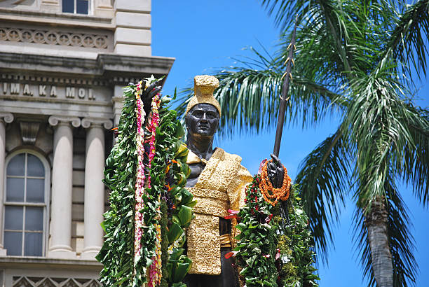 istock King Kamehameha Statue in Honolulu 183037245