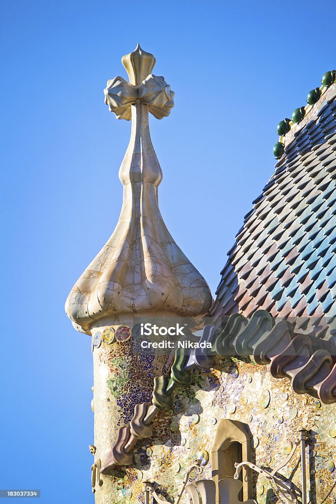 Casa Batllo W Barcelona - Zbiór zdjęć royalty-free (Casa Batlló)