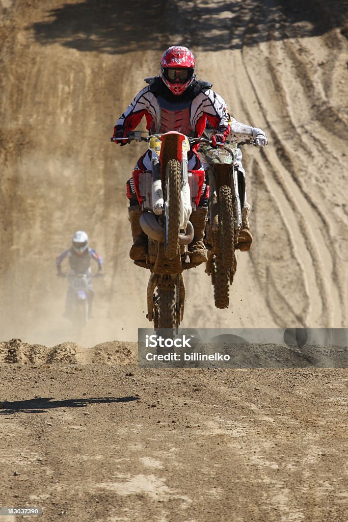 Jumpers de motocross - Foto de stock de Motocross royalty-free
