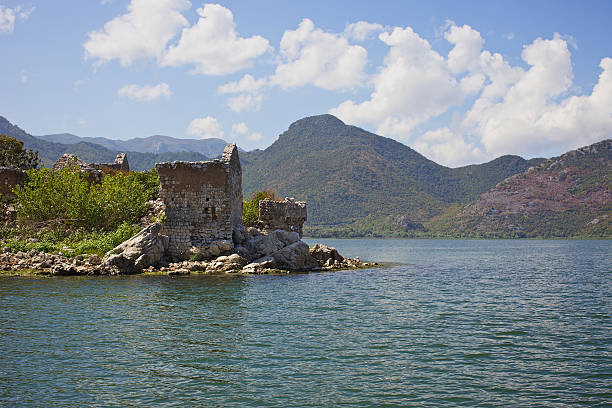 Skadar Lake stock photo