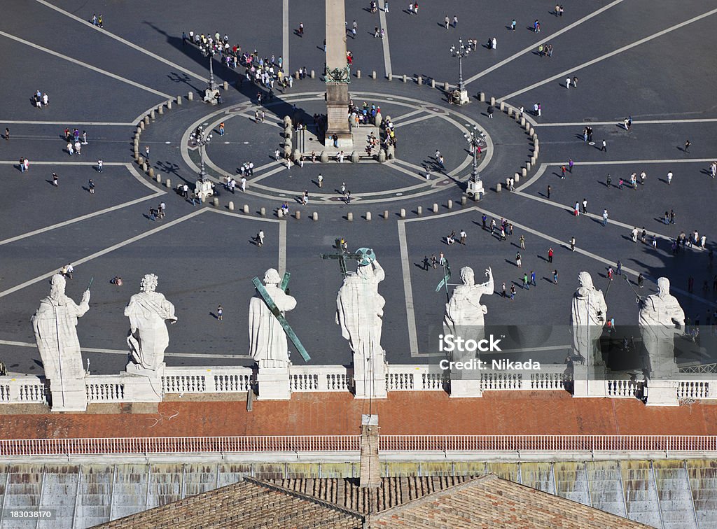 Saint Peters Square, Roma - Foto de stock de Arquitectura libre de derechos